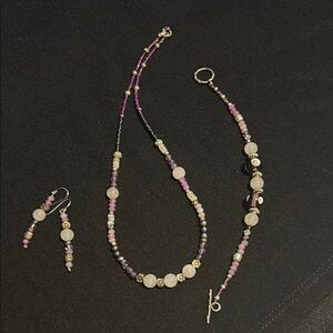 Feminine pink and lavender Jewelry Set

FREE SHIPPING